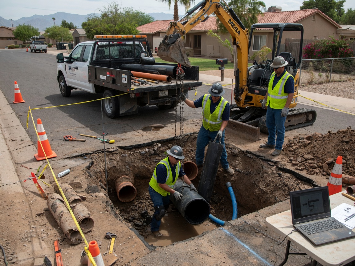 Sewer Line Repair & Replacement by Mesa Sewer Line Repair in Mesa, AZ