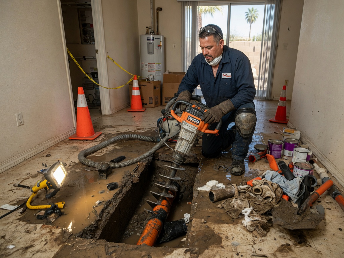 Sewer Line Repair & Replacement in Apache Country Club