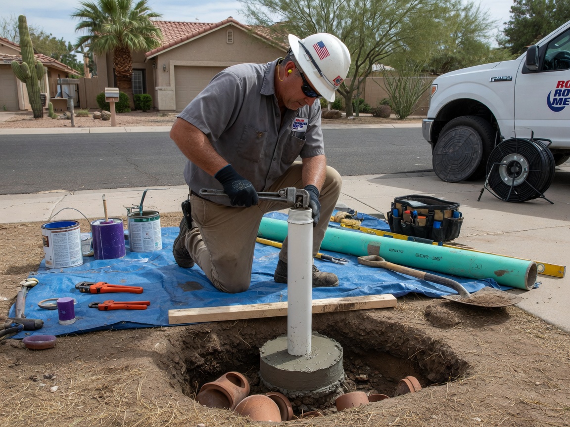 Sewer Line Repair & Replacement in Easton Park