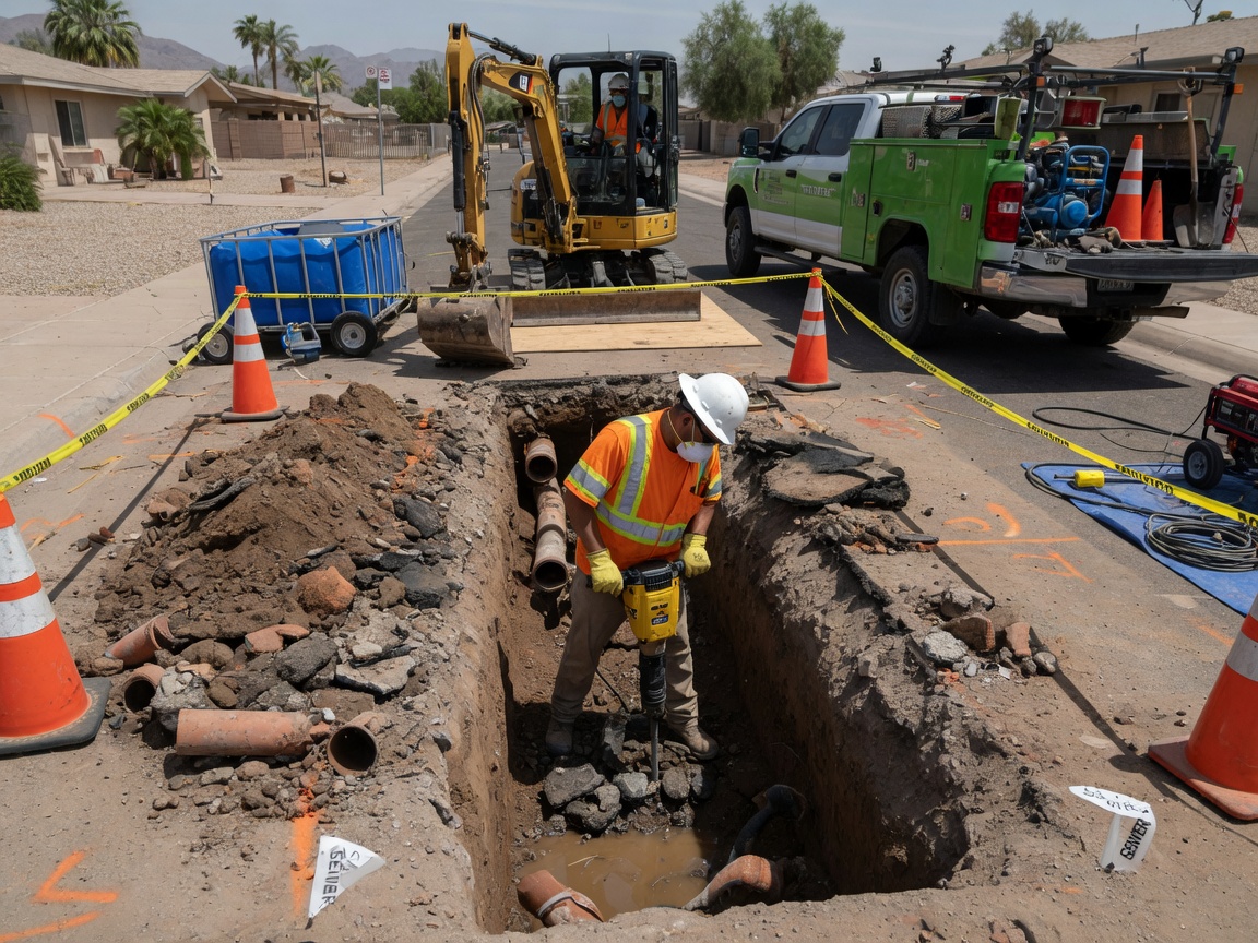 Sewer Line Repair & Replacement in Leisure World