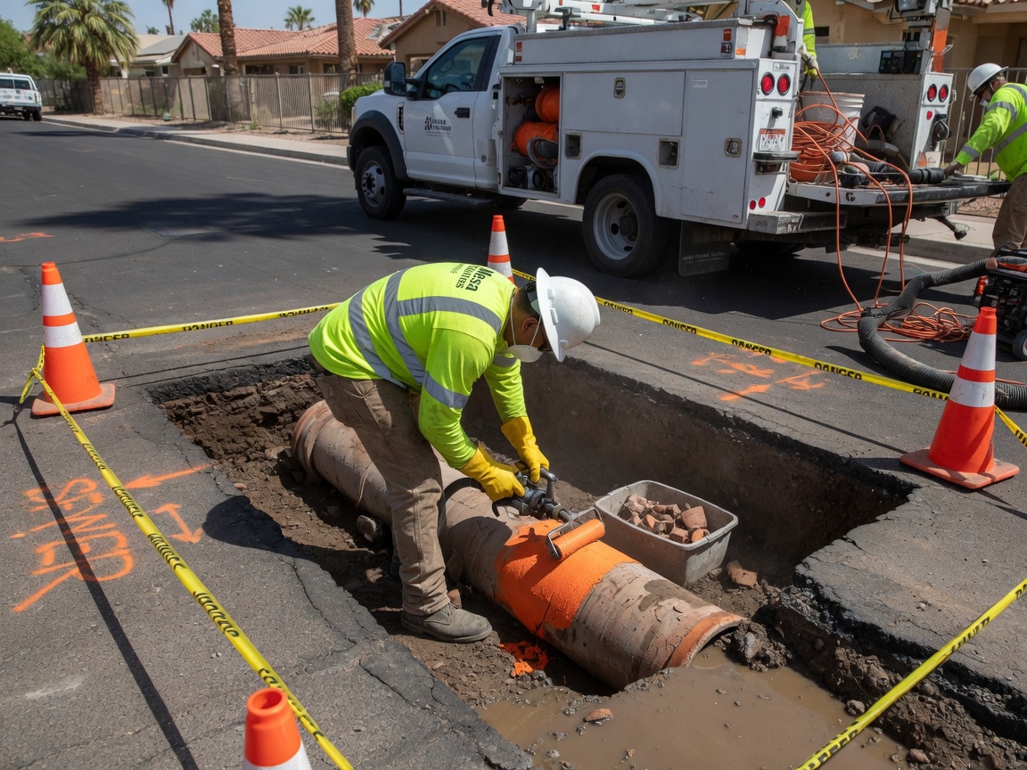 Sewer Line Repair & Replacement in Parkwood Ranch