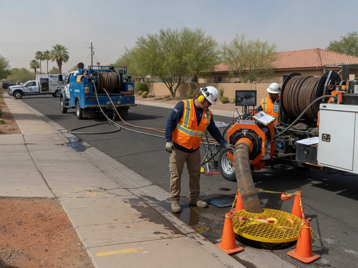 Sewer Line Repair Mesa AZ in Eastmark, AZ 85212